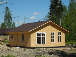 house 6x8m. lower oselki. price 420 400 rubles.