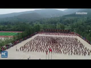 martial arts festival opens at shaolin monastery