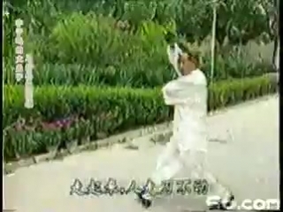 master ma chuanxu demonstrates bagua weapons
